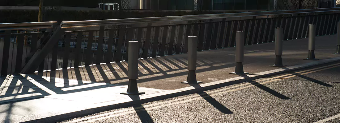 Car Bollard Installation for Parking Lots, Driveways in DeLand, FL